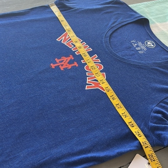 47 Brand New York Mets Home Sweet Home Graphic T-Shirt Blue XL NWT - Picture 6 of 7